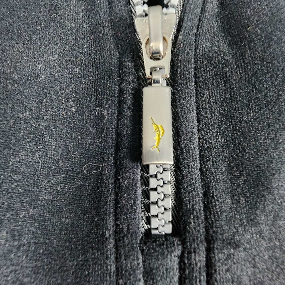 Tommy Bahama 1/4 Zip Mock Neck Sweater Men's Small Black Paradise Tech Stretch - Picture 5 of 10